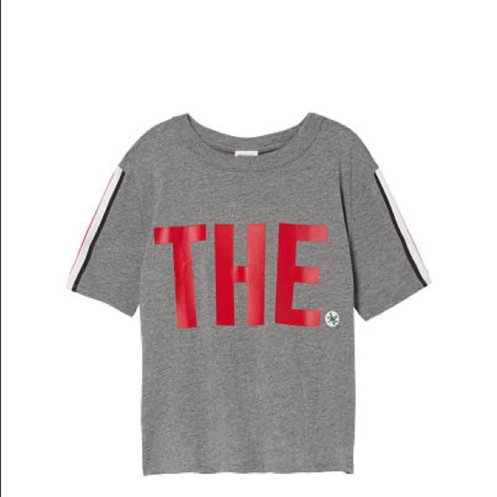 NWT Pink Ohio State University Crop Top XS
